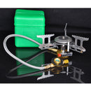 3500W Portable Gas Stove Quick Burner Fit For Outdoor Camping Hiking Picnic