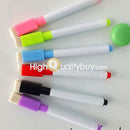 8 x Color Magnet Pens Magnetic Dry Wipe White Board Markers Built In Erase Set