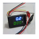 Voltmeter DC100V Ammeter 10A Dual LED Digital Voltage AMP Power Blue gre FUM