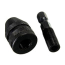 0.3-6.5mm Impact Driver Keyless Drill Bit Chuck Adapter Converter 1/4 fdg