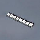Black 8 Channel WS2812 5050 RGB 8 LEDs Light Strip Driver Board for Arduino 1 x
