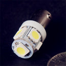 10PCS White BA9S 5050 5-SMD T11 LED light bulbs Q65B H6W 64111 Interior light