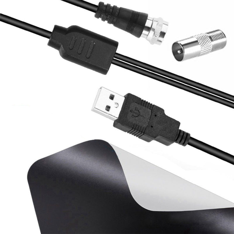 New Indoor Digital TV Antenna 100 Miles Range Amplified HDTV Signal Receiver