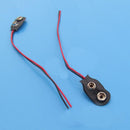10Pcs 9V Battery Button Battery Buckle Clip Connector Holder W/ Cable