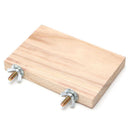 Wooden Pets Budgie Parrot Bird Swing Cage Perches Stand Platform Hanging