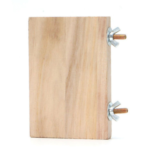 Wooden Pets Budgie Parrot Bird Swing Cage Perches Stand Platform Hanging