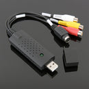 Easycap USB 2.0 TV Video Audio VHS to DVD HDD Converter Capture Card Adapter h