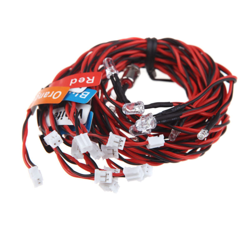 Highlight 12 LED Flashing Light System for RC Cars G.T.POWER Smart PPM/FM/FS New