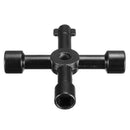 4 Way Service Utility Key For Gas Electric Meter Cabinets Bleed Radiato IXU