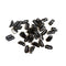 Stainless-Steel Wig Clips 6 Teeth Snap Comb Hair Extension Clips 28mm Hot 20 Pcs