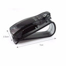 Car Auto Black Sunglasses Clip JT Sun Visor Glasses Card Ticket Holder Universal