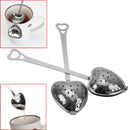 Mini Cute Heart-Stainless Steel Tea Infuser Spoon Strainer Steeper Handle Hot