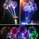 1pc 18" LED Light Up Balloons Clear Birthday Party Xmas Lights Luminous Decor