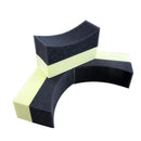 Car U-Shape Tire Waxing Polishing Compound Sponge Pads Tyre Polish Clean Brush