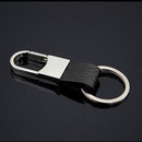 Black Leather Strap Keyring Keychain New Fashion Key Chain Ring Key