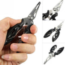 Portable Stainless steel Fishing Pliers Line Cutter Hook Tackle Accessories Tool