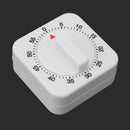 Kitchen Cooking Desktop Game Countdown 60 Minutes Timer Alarm Clock Mechanical