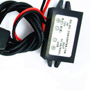 Car Dc Dc Converter Module 12v To 5v 3a 15w Double Usb Output Power Ad CZH
