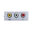 Composite AV CVBS 3RCA to HDMI Video Adapter Converter Up Scaler 720P 108 WPB