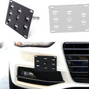Full Metal Front Bumper Tow Hook License Plate Mounting Bracket Holder For BMW