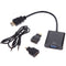 20cm 1080P Mini HDMI Male to VGA Female Video Converter Adapter Cable fo SHG