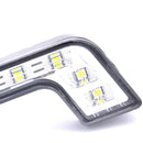 2 Pcs 8 LED Car Daytime Running Lights Fog Lamp For Mercedes-Benz DRL L IPR