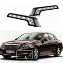 2 Pcs 8 LED Car Daytime Running Lights Fog Lamp For Mercedes-Benz DRL L IPR