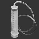 100ml Plastic Reusable Syringe For Measuring Nutrient Sterile Tube Pipe