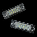 2Pcs 18 LED Error Free License Plate Light Lamp For VW Golf Jetta Caddy Passat