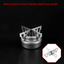Alcohol Stove Stand Rack Spirit Burner Bracket Windshield for Camping CYX