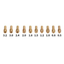 10pcs/Set Mini Drill Brass Collet Chuck for Rotary Tool 0.5-3.2mm Usef VYZ
