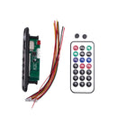 Car Wireless Bluetooth 12V MP3 WMA Decoder Board Audio Module USB TF Rad MUV