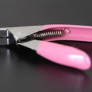 3-Way False Nail Tips Stand-Up Clipper Cutter Acrylic UV Gel Set Tool PINK TEJ
