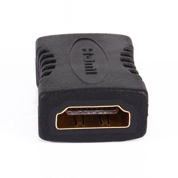 HOT 10X Black HDMI Female To Female Coupler Extender Adapter Connector HDTV KPI