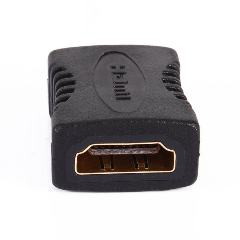 HOT 10X Black HDMI Female To Female Coupler Extender Adapter Connector HDTV KPI