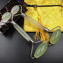 Natural Jape Guasha Facial Beauty Massage Tool Jade Roller Face Thin massager