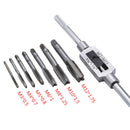 Hand Tap Set M3-M8 Thread Tap With M3-M12 Tap Holder Wire Tap Set Machine