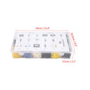 730Pcs Car Body Plastic Push Pin Rivet Fasteners Trim Clip Moulding For Fo PSB