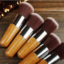 Soft Flat Foundation Face Blush Kabuki Powder Contour Makeup Brush Cosmetic Tool