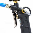 Pro Air Tire Inflator With Dial Gauge Dual Chuck Tire Ball Bike Inflator 220 Psi