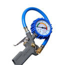 Pro Air Tire Inflator With Dial Gauge Dual Chuck Tire Ball Bike Inflator 220 Psi