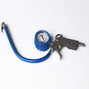 Pro Air Tire Inflator With Dial Gauge Dual Chuck Tire Ball Bike Inflator 220 Psi