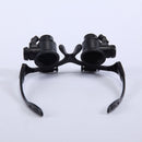 10X/15X/20X/25X LED Eye Jeweler Watch Repair Magnifying Glasses Magnifier Loupe