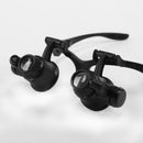 10X/15X/20X/25X LED Eye Jeweler Watch Repair Magnifying Glasses Magnifier Loupe