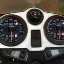 Black LED Backlight Signal Motorcycle Odometer KMH Speedometer Gauge Cafe Racer