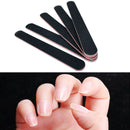 3 X Double Sided 180/100 Grit Straight Nail Files Manicure Emery Board Fi ZPU