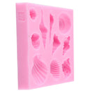 Seashell Conch Silicone Fondant Molds Cake Decorating Chocolate Baking M NVY