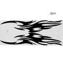 Universal Car Racing Sport Flames Fire Hood Decals Vinyl Graphics Stickers Decor