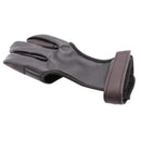 Archery Protect Glove Three-Finger Hand Guard for Bow String Shooting  QJE RGK