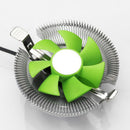 Mute 2000rpm CPU Quiet Fan Cooling Heatsink Cooler For Intel775/1155 Asd